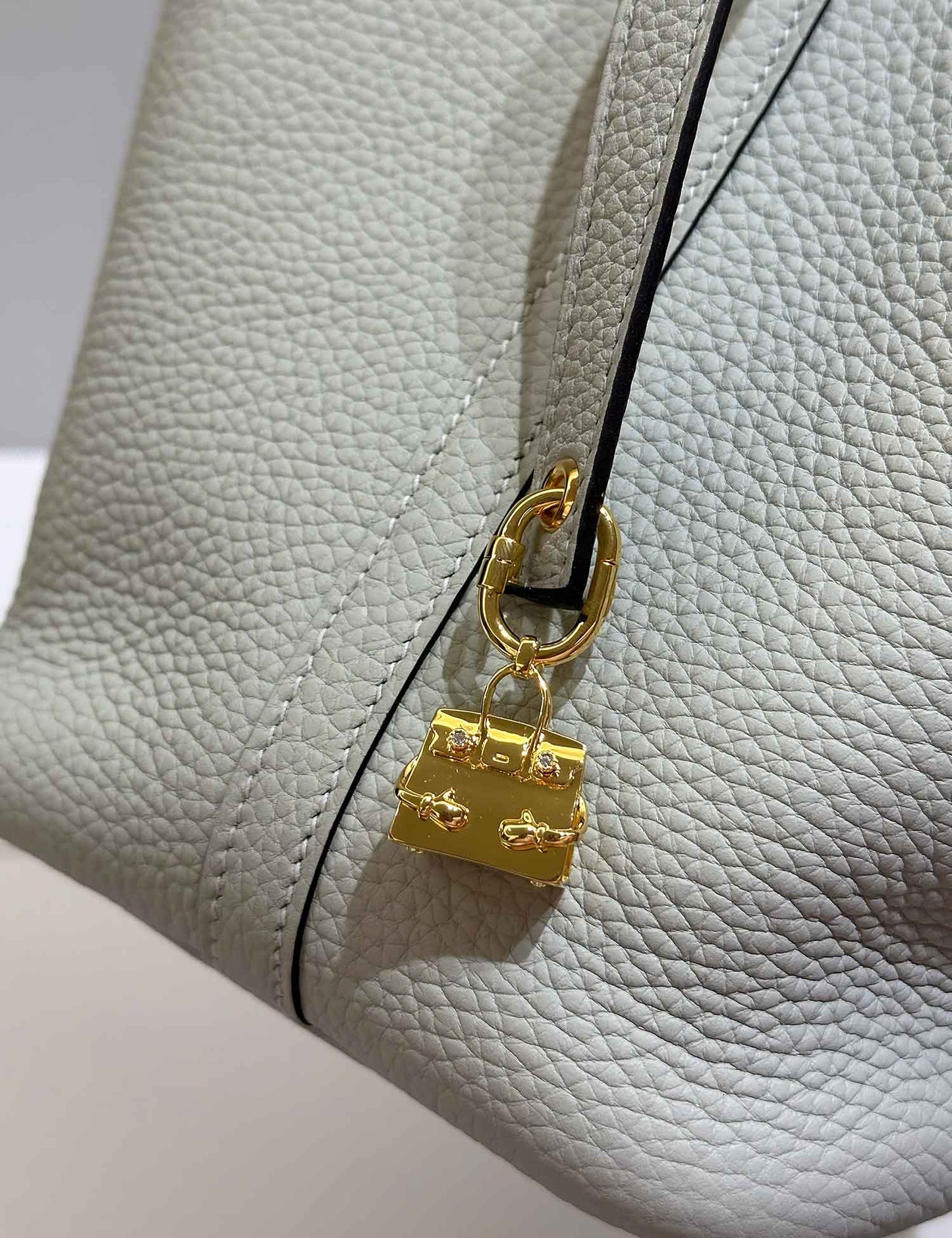 Gold Birkin Doll Bag Charm