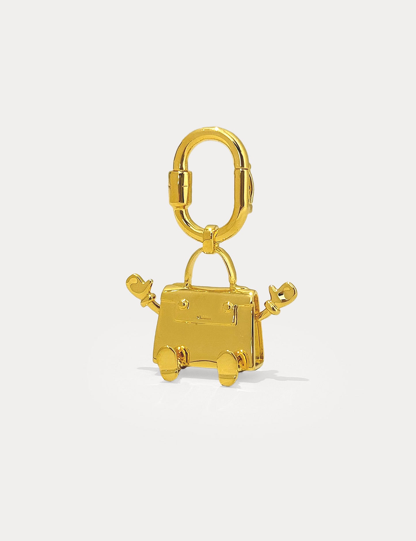 Gold II Kelly Doll Bag Charm